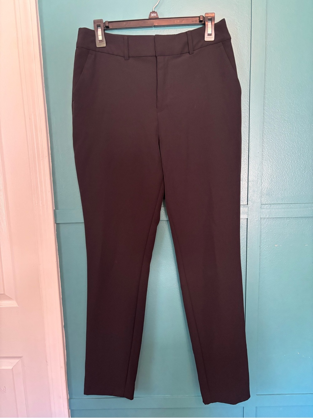 Nine West Midrise SkinnyBlack Dress Pants With Pockets Size 6 Comfort Waist